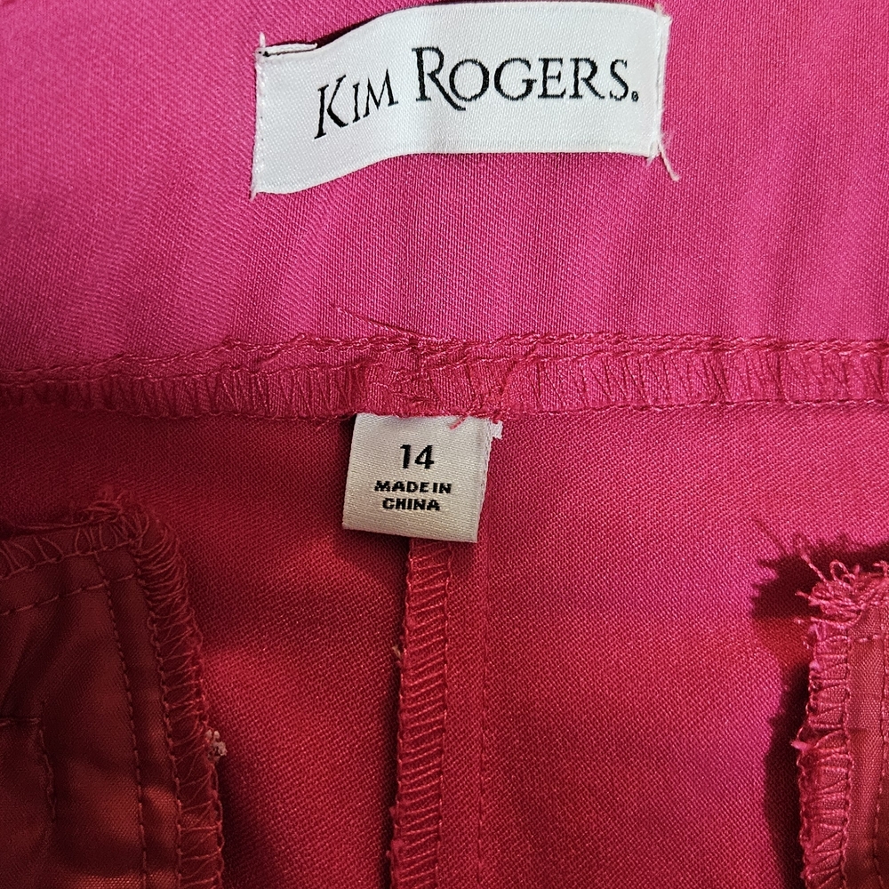 Kim Rogers Vibrant Pink Women's Bermudas - Picture 4 of 4